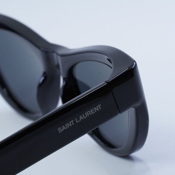 NEW SAINT LAURENT SL676 001 BLACK SUNGLASSES - Picture 6 of 12